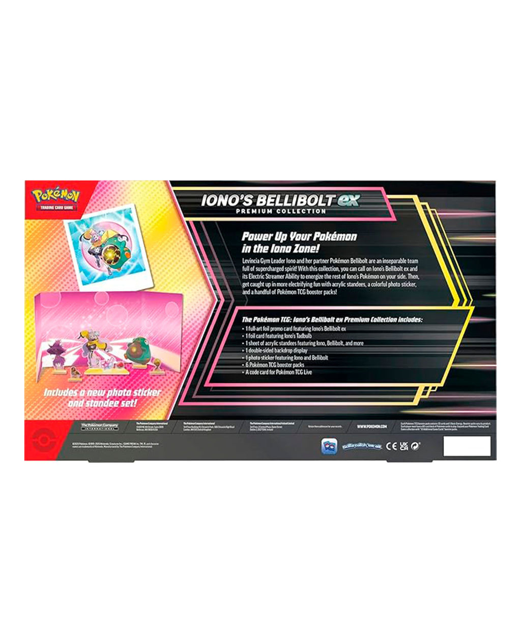 Pokémon TCG: Iono's Bellibolt ex Premium Collection