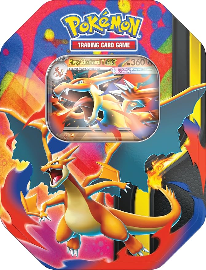 Pokémon TCG – Charizard Tin, Mega Charizard ex Y