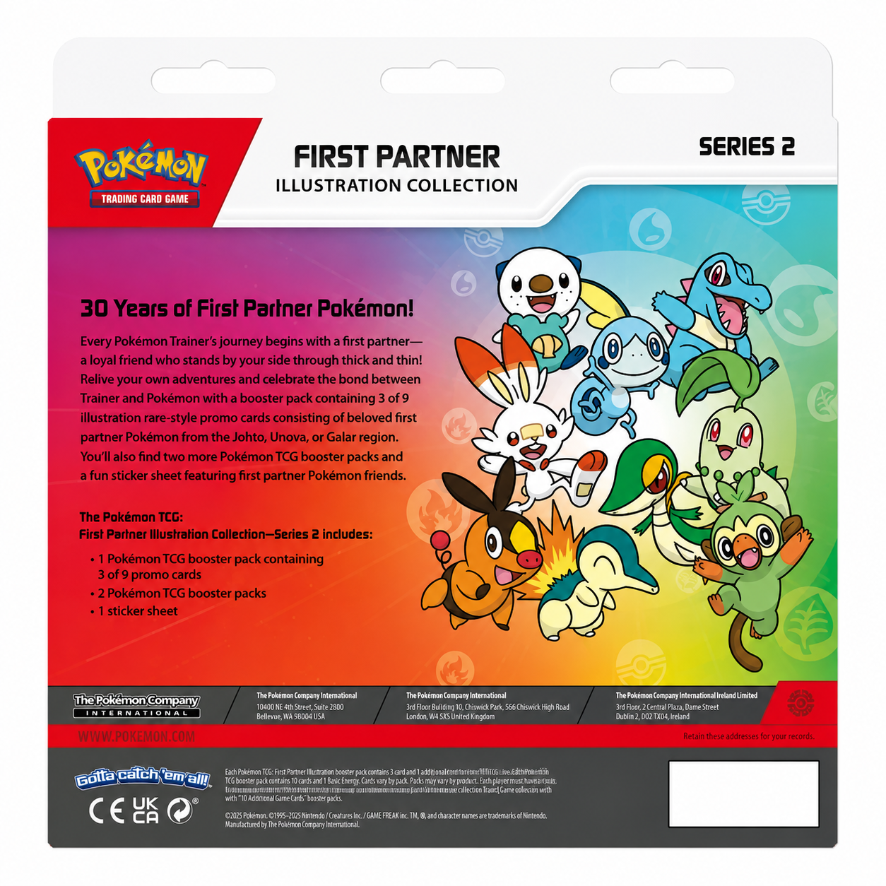 Pokémon TCG – First Partner Illustration Collection Series 2