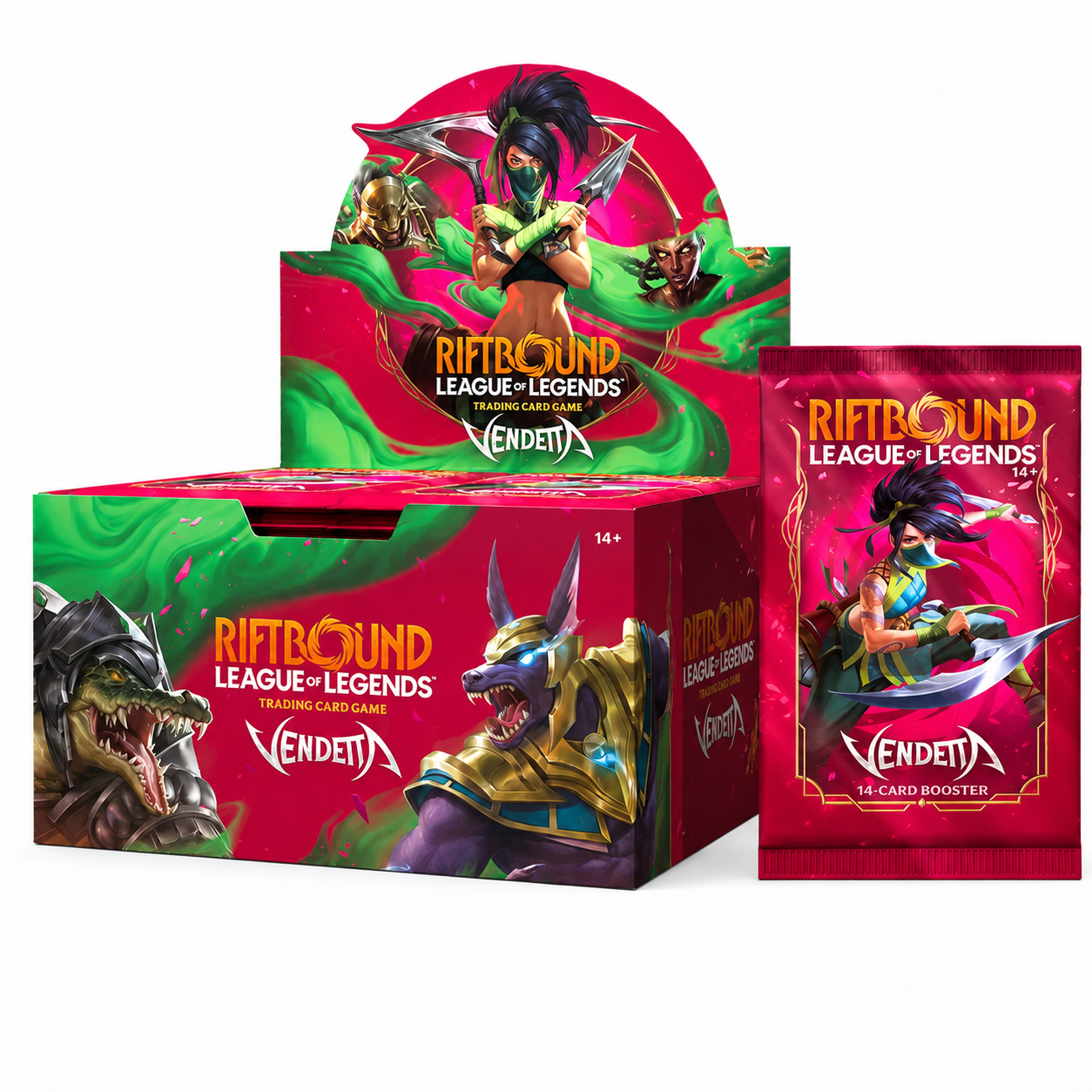 Riftbound: League of Legends TCG – Vendetta Booster Box – Inglés