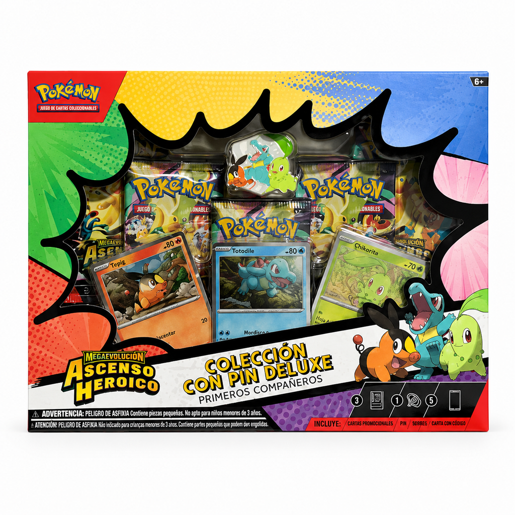 Colección con Pin Deluxe Primeros Compañeros – Ascenso Heroico ESP