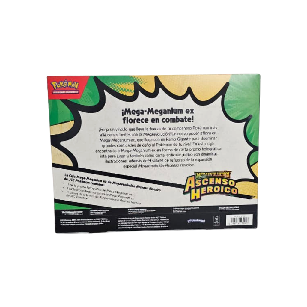 Caja Pokémon TCG Megaevolución: Ascenso Heroico (ESP)