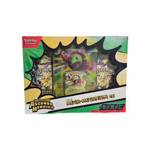 Caja Pokémon TCG Megaevolución: Ascenso Heroico (ESP)